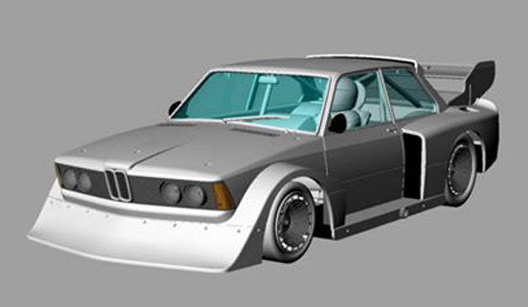 Racer BMW 320 white kit - Version 3